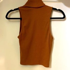 Zara Turtleneck Crop Top